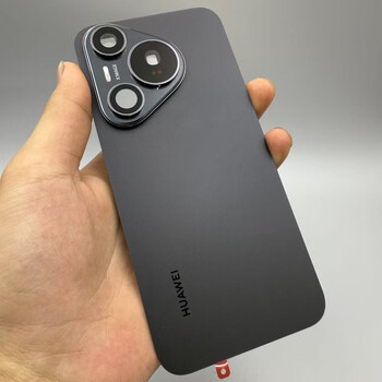 Huawei p70pro+ original back cover p70 original disassembled glass battery cover original mobile phone disassembled case 99 new pura70 feather yarn black