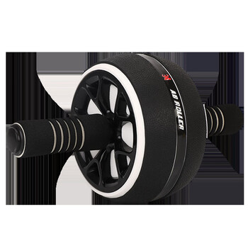 Fitness wheel abdominal wheel roller fitness equipment belly slimming belly men and women home training abdominal muscle rebound abdominal muscle wheel gray