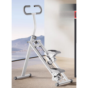 You mei multi-functional stair climber, home stair climber, mountain climber, sports and fitness equipment, in-situ stepper running, newly upgraded resistance adjustment model | croissant handrails | enlarged and thickened steel pipe