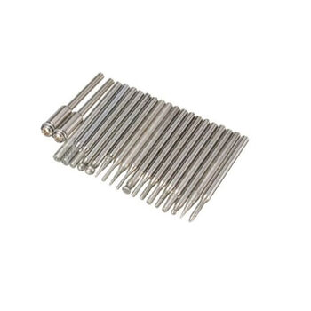 25-piece set of 20 pc grinding needles, jade saw blades, grinding discs, engraving grinding needles, 20 pieces of grinding needles