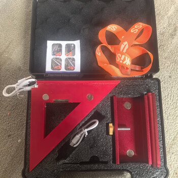 Laser square ruler and spirit level, specially designed for finding right angles! strong light can be seen for hundreds of meters! single-head laser angle modification with long battery life, easy charging, comes with a base and a box