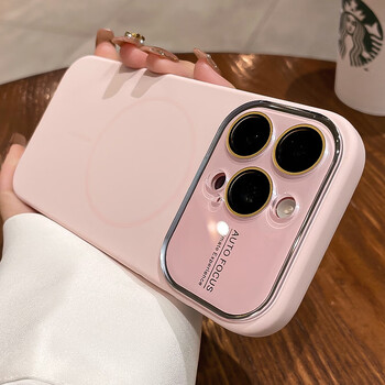 Lannizi camera all-in-one button all-inclusive, suitable for iphone 17 mobile phone case, iphone 17promax mobile phone case, apple 17pro mobile phone case, liquid silicone 17air, girly powder, liquid silicone * comes with lens film, apple 17promax