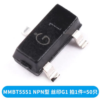 Zave transistor mmbt5551 patch g1 (50 pieces)