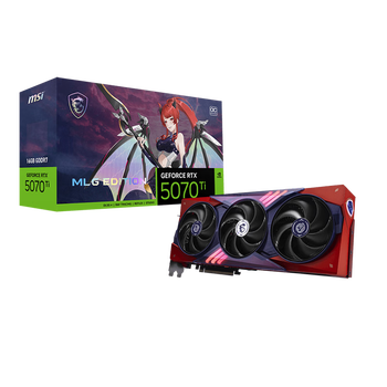 95% new msi geforce rtx 5070 ti 16g mlg edition oc ai reasoning e-sports game design intelligent learning independent graphics card