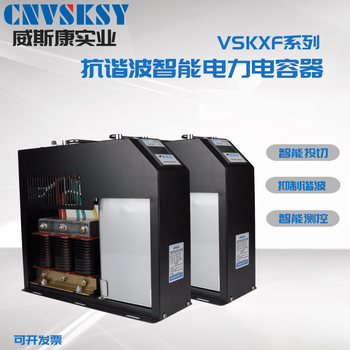Viscon intelligent reactive power compensation anti-harmonic intelligent power capacitor harmonic control filter intelligent capacitor vskxf-30/280v-7