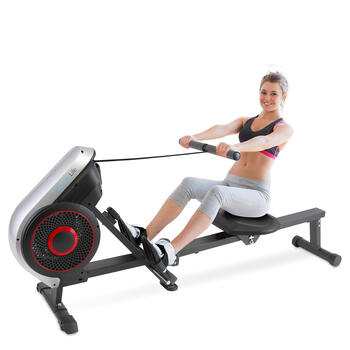Serenelife home rowing machine air magnetic timed calorie tracking