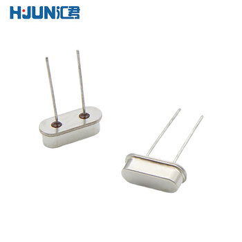 Huijun quartz crystal oscillator direct plug two pins hc-49s passive clock crystal 3.579545mhz-40mhz 8mhz direct plug two pins (10 pcs)