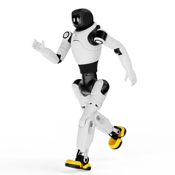 Zhiyuan lingxi x2 friendly and smart bipedal robot ai multi-modal interaction rich operation control safety single-person operation humanoid robot industrial scientific research ai conversation robot flagship version