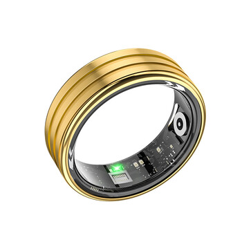 Xiaomi buyi 2025 new smart ring heart rate blood oxygen sleep health monitoring waterproof smart ring multi-sport mode gold 10#