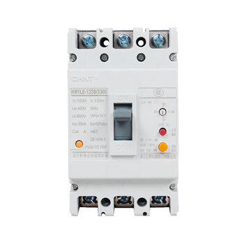 Chint (chnt) plastic case leakage circuit breaker nm1le 125a 160a 220a 225a three-phase four-wire leakage protector 3p 63a 3p