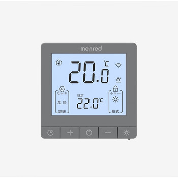 New manred water floor heating thermostat temperature control panel lcd screen controller rt1.13_3a_lcd heating thermostat (grey)