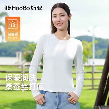 Haobo women's autumn and winter bottoming shirt women's round neck warm casual bottoming underwear bottoming shirt ht2506 multiple options ht2506-gray l (165)