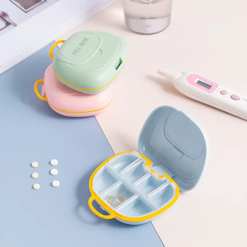 Yusenyi portable medicine bag outdoor travel portable medical first aid bag medicine storage bag home large capacity children's medical bag small school bag compartment style - (1 piece) random color