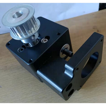 Steering gear control rotary table worm gear self-locking reducer can be customized steering gear rotary table does not include motor