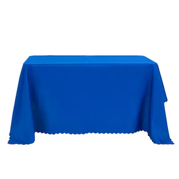 Yusenyi tablecloth custom printed logo exhibition table cover custom tablecloth custom conference company printing advertising royal blue
