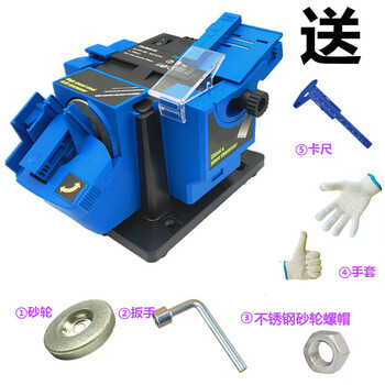 Fengxi drill bit artifact, fully automatic drill grinding machine, drill bit grinding machine, tool grinding drill bit grinding wheel electromechanical 220v complete machine comes with 180 mesh and 360 mesh grinding wheels, etc.