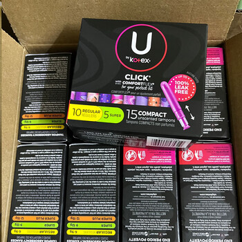 U by kotex tampons tampons short tube tampons can swim 8 boxes in a box others