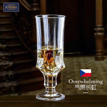 Gauss (glass) imported whiskey glass water cup high-end home wine glass crystal glass wine set high-end