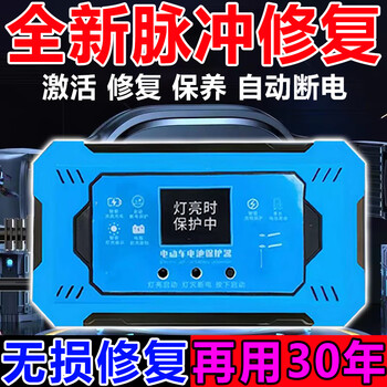 Battery repairer fully automatic pulse repair genuine electric vehicle special charger fully powered off two or three wheels universal