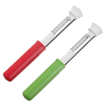 Mdng german telescopic fruit corer apple green 2 pack