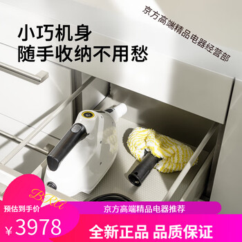 Karcher german steam cleaner household multi-functional handheld small portable kitchen air conditioning cleaning machine white