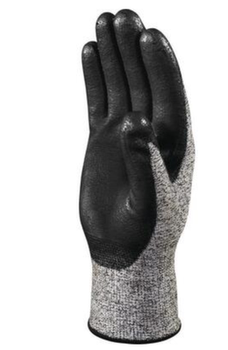 Delta 202057 nitrile coated level 5 cut resistant gloves 202058 good gloves wear resistant and tear resistant 202058 single pack gray m