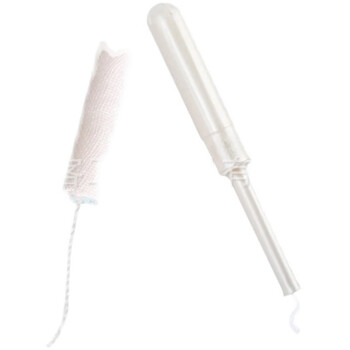 Hi cotton gauze tampons private care non-expanding tampons female applicator 5ml milky white 100 pieces_5ml others