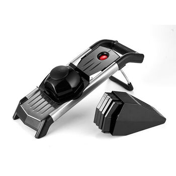 Bamboo dolphin tv hot selling 5-in-1 multifunctional v-shaped stainless steel vegetable cutter v-shaped shredder slicer vegetable cutter