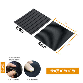 High quality black pinstripe rubber sheet insulating plastic mat floor carpet wear-resistant anti-slip mat 3mm 5mm rubber mat pinstripe 1m*1m*3mm