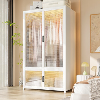 Kitchen excellent steel wardrobe bedroom home rental house metal modern simple about finished cabinet small apartment iron wardrobe