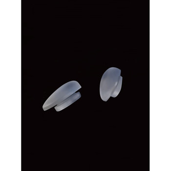 Original vassflir glasses accessories silicone non-slip soft eye comfortable nose pads 2 pairs transparent