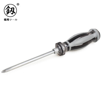 Fukuoka tools slotted cross screwdriver 1/4 tail cap can knock through center screwdriver can be used with xiaofei