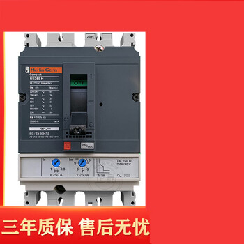 Merlin gerin ns100n plastic case 100h circuit breaker 160n/h air switch 250n/l air switch nse/250a 10a 3p