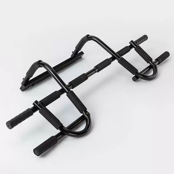 Multifunctional home door-mounted single and parallel bars, indoor punch-free horizontal bars for men and women, pull-up trainers, fitness equipment, parallel bars, wall thickness 14-24cm, door frame width 4