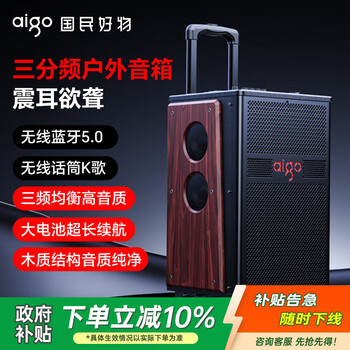 Patriot s610 10-inch heavy bass stage outdoor mobile speaker ktv audio square dance audio camping electric acoustic guitar folk instrument speaker standard version