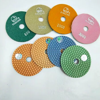 Sailotou wanjiang jiali water grinding discs dongxin water grinding discs diamond soft grinding discs 4-inch marble grinding discs stone grinding discs 4-inch 50100cm 6-piece packaging