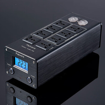 Zhongchi purifier, lightning protection plug-in audio socket, power supply palivens p20 audio dedicated power supply filter, lcd standard version (black)