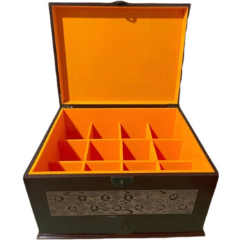 Twelve zodiac maojiu collection box sealed wine special storage box gift box twelve bottles feitian series wine box twelve zodiac bottles