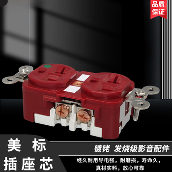 Hubbell wall plug hbl8300rmri medical grade nuclear magnetic version ig8300 power supply american standard socket core brass plated version