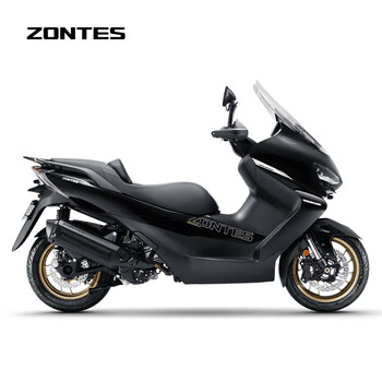 Shengshi zontes 2026 new shengshi 368k electronic throttle scooter national iv single-cylinder water-cooled 368cc bright black