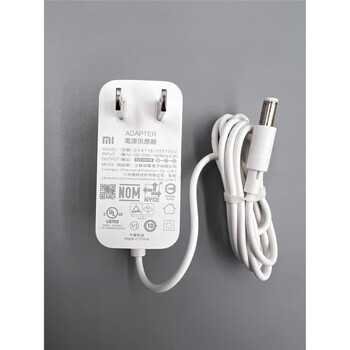 Original xiaomi xiaoai play/redmi with touch screen speaker charging source adapter cable plug 12v1a xiaomi us standard 12v1a interface 5521