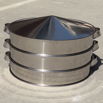 Sailotou stainless steel pot steamer steamer household large-capacity steamed buns double three multi-layer large steamer extra large commercial 1cm 65cm 4 cages + lid