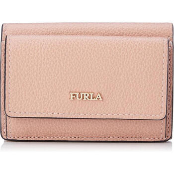 Furla women's long wallet with multiple card slots, large storage capacity, portable daily black and white striped gift for girlfriend moonstone (1007-6m000) one size