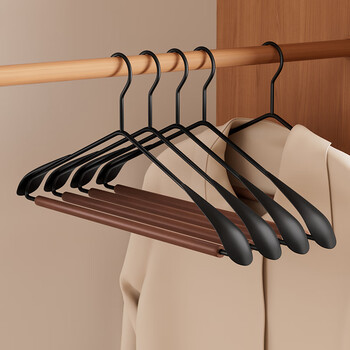 Bonnie meijia light luxury beech wood iron clothes rack home high-end adult support anti-shoulder corner anti-slip clothes rack 5 boxed
