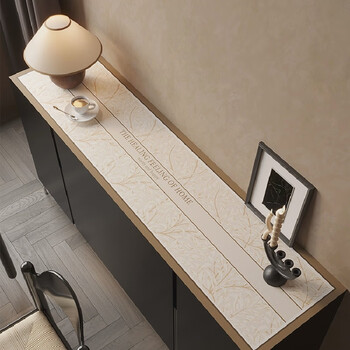 Yusenyi sideboard mat table mat waterproof and oil-proof no-wash cuttable tablecloth tv cabinet protective mat sujin 40x200cm