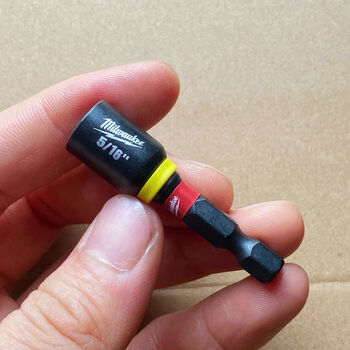 Jieyunmao 8mm dovetail wire sleeve, impact-resistant and rust-proof 65mm electric drill, universal 48mm short one for 8mm dovetail nails