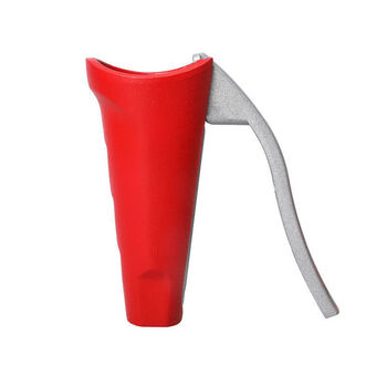 Huanjin multifunctional household walnut sheller walnut clip artifact peeling walnut hazelnut clip matte red-aluminum alloy