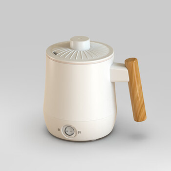 Kitchen leader 200w mini small low-power health cup boiling electric kettle for college students dormitory mini one person single-speed 200 watt white 600ml
