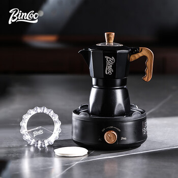 Bincoo double valve moka pot household espresso small espresso machine coffee appliance hand brewed coffee pot set