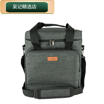 Sailoto six-bottle red wine thermal bag wine ice bag red wine tote bag wine 6-pack picnic bag six-bottle red envelope dark dark green